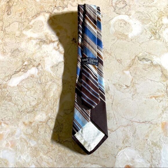 Vintage Louis Feraud Paris Tie - Picture 6 of 8